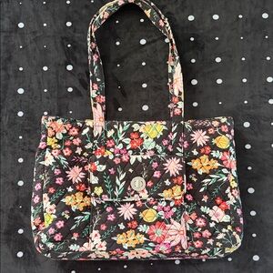 Vera Bradley Tangerine Twist buckle tote bag